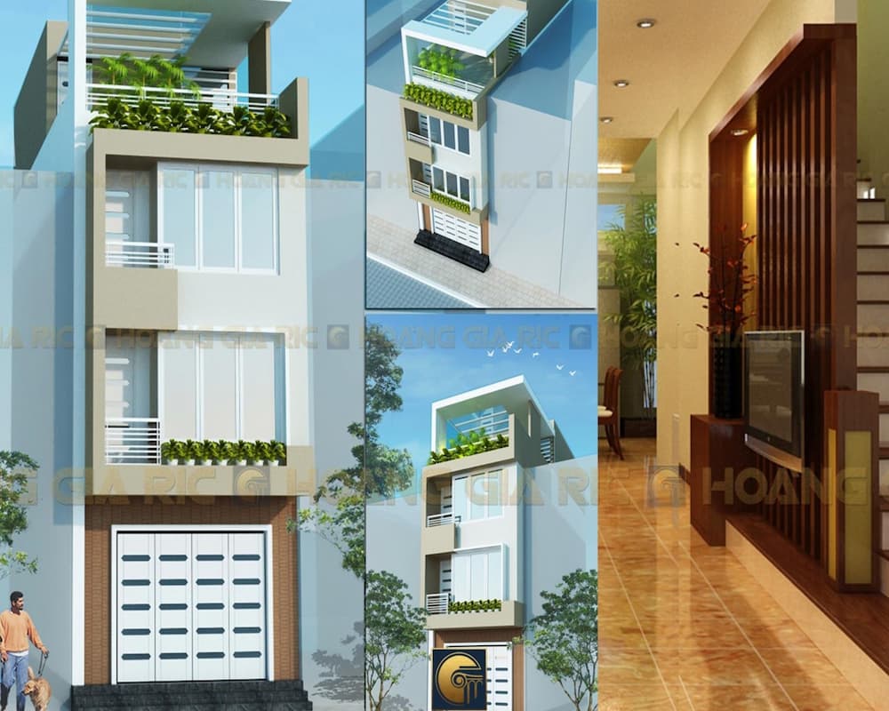 Top 10+ mẫu nhà phố hiện đại, xu hướng 2025