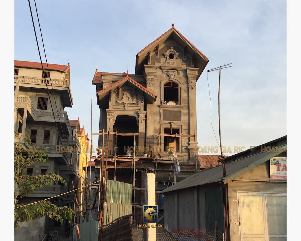 giá xây thô nhà 3 tầng