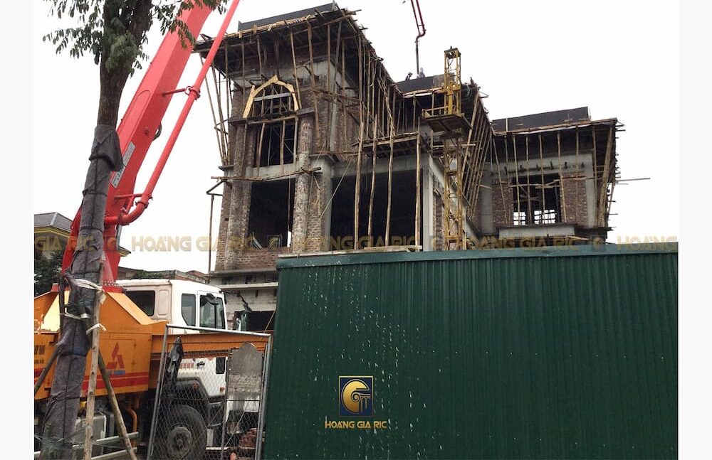 Giá thi công phần thô nhà phố