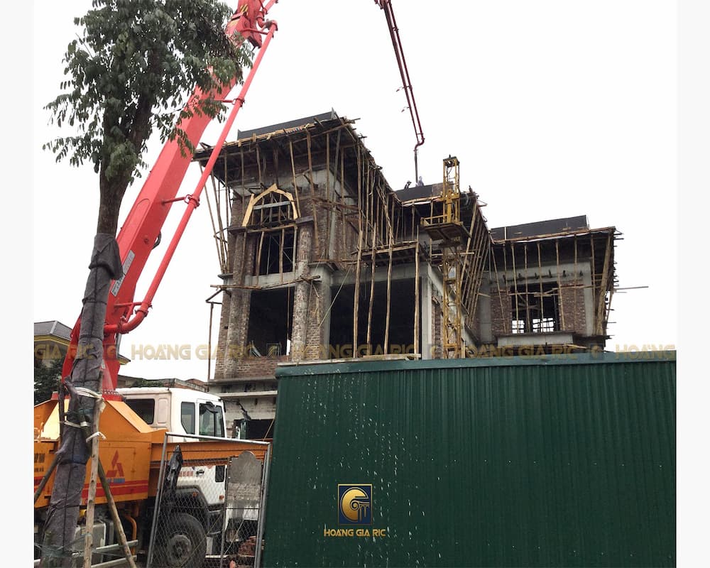 Giá thi công phần thô nhà phố