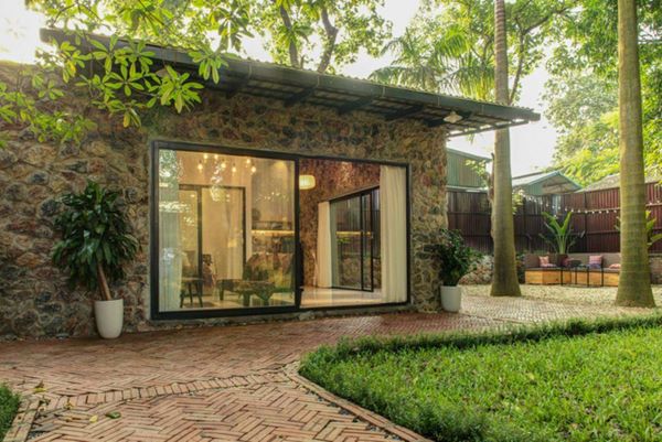 xây nhà bằng đá