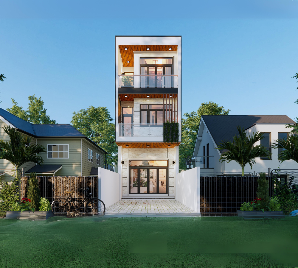 xây nhà 1 tỷ 3 tầng hiện đại