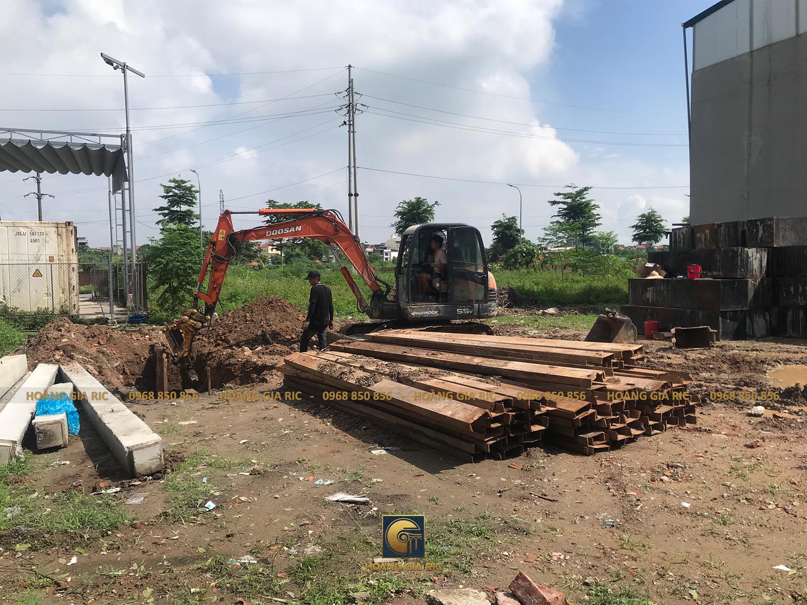 Thi công ép cừ thép, ảnh 4