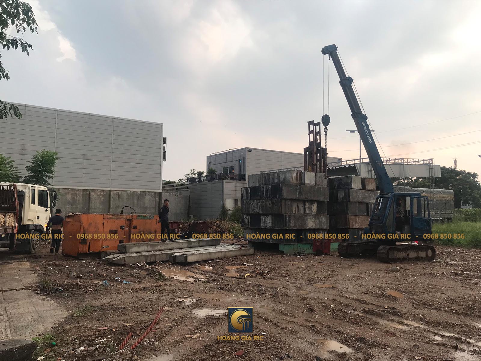 Thi công ép cọc bê tông cốt thép, ảnh 4