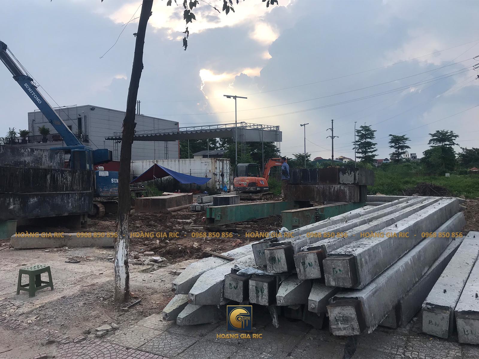 Thi công ép cọc bê tông cốt thép, ảnh 5