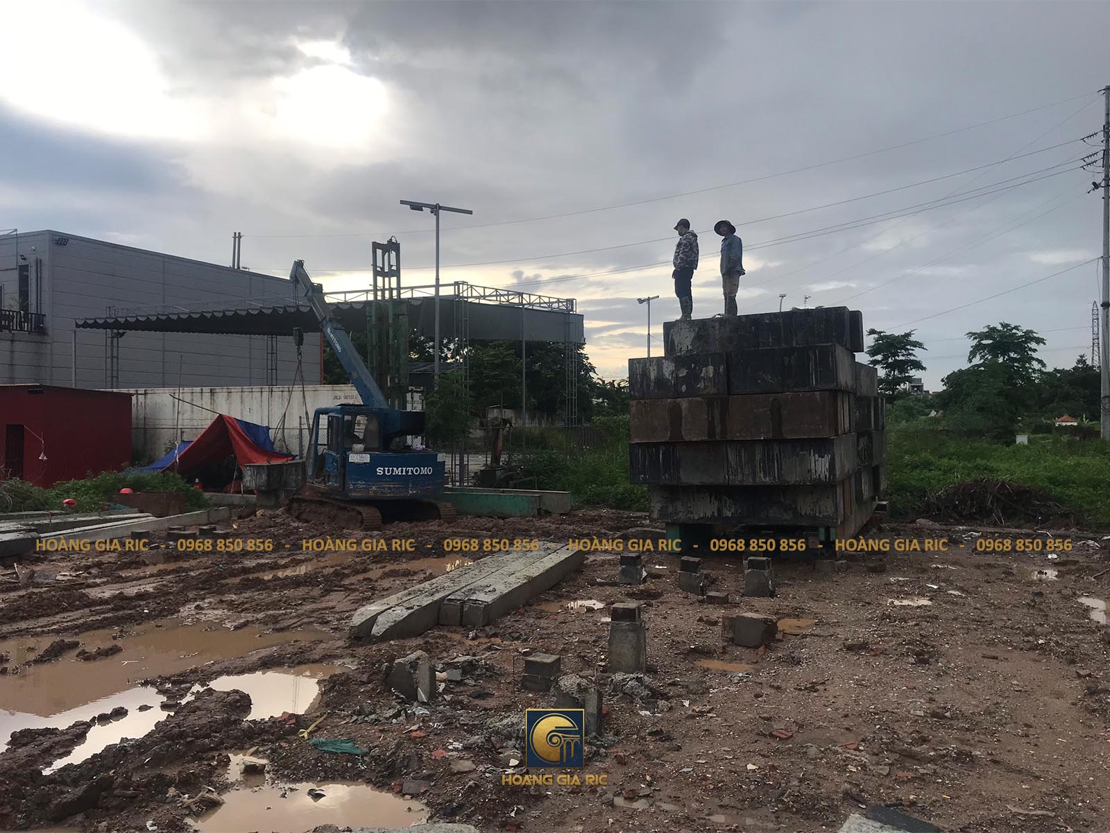 Thi công ép cọc bê tông cốt thép, ảnh 7