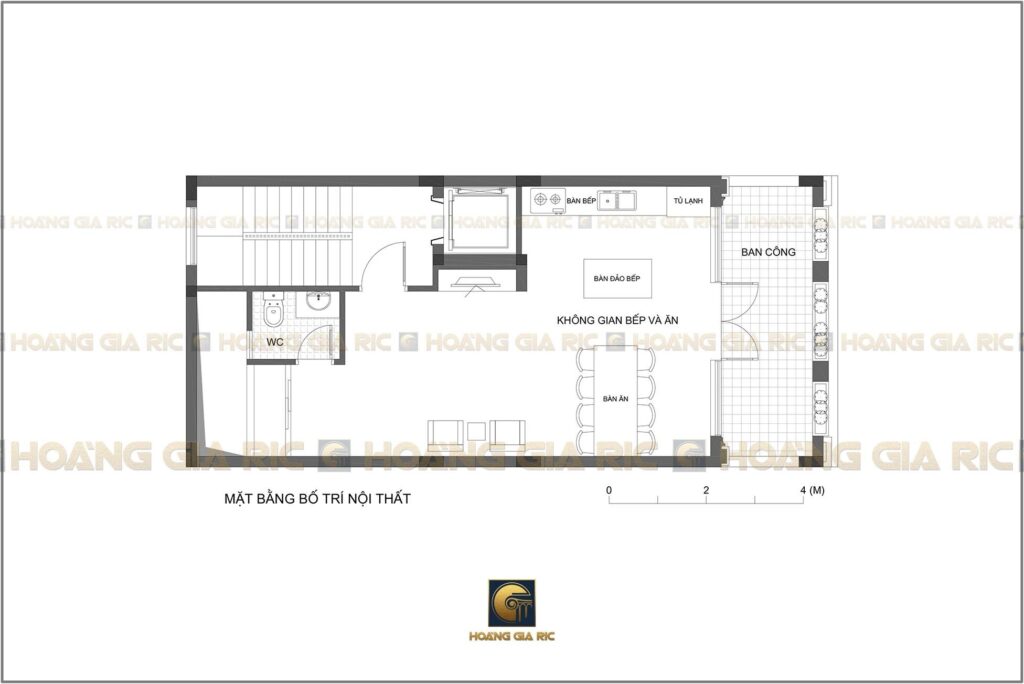 bản vẽ thi công nội thất nhà phố